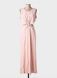 Robe longue rose VICOLO femme
