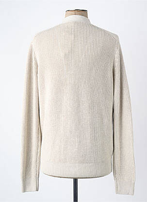 Gilet manches longues blanc MANGO homme