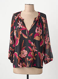 Chemisier noir AMELIE & AMELIE femme