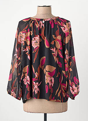 Chemisier noir AMELIE & AMELIE femme