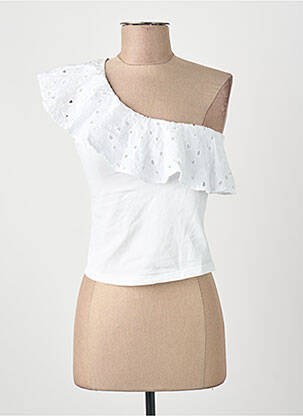 Top blanc MANGO femme