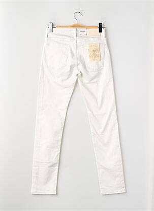 Jeans coupe slim blanc JACK & JONES homme
