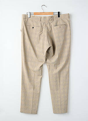 Pantalon droit beige SELECTED homme