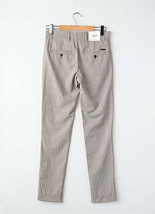 Pantalon droit beige JACK & JONES homme