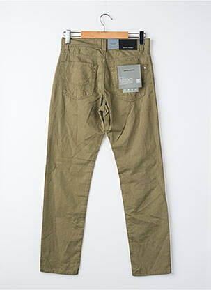 Pantalon droit vert PIERRE CARDIN homme