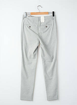 Pantalon droit gris PLAIN homme