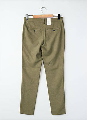 Pantalon droit vert PLAIN homme