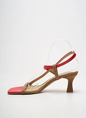 Sandales/nu pieds rouge ASTRID BLACK LABEL femme