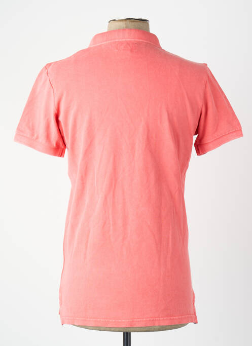 Polo orange SUPERDRY homme