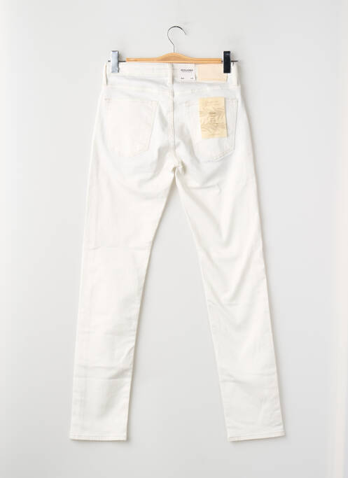 Jeans coupe slim blanc JACK & JONES homme