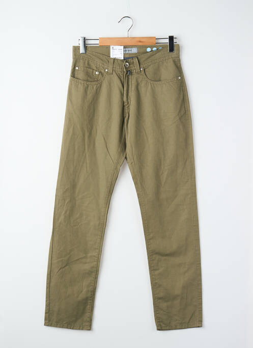 Pantalon droit vert PIERRE CARDIN homme
