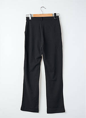 Pantalon droit coupe droite noir JACQUELINE DE YONG femme