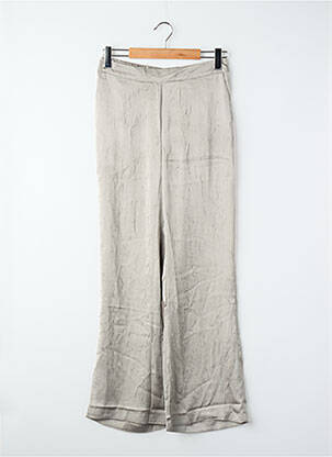 Pantalon large taille haute taille haute argent VILA femme