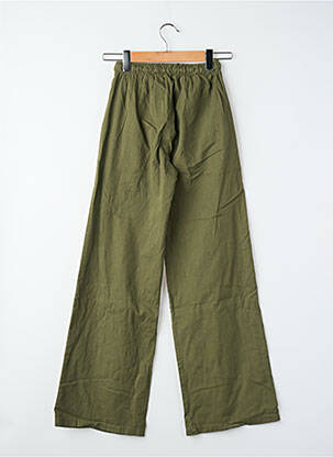 Pantalon large vert SUBDUED femme