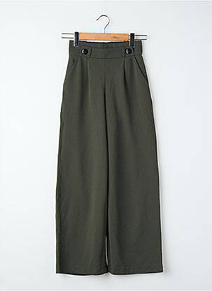 Pantalon droit vert JACQUELINE DE YONG femme