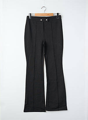 Pantalon droit noir MANGO femme