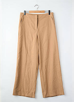 Pantalon droit taille haute taille haute marron VERO MODA femme
