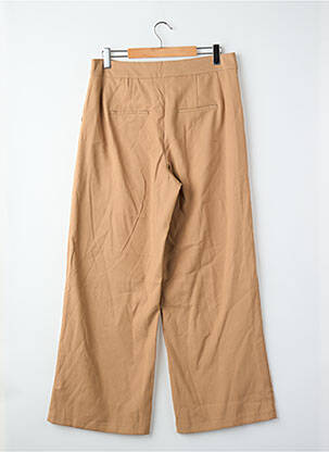 Pantalon droit taille haute taille haute marron VERO MODA femme