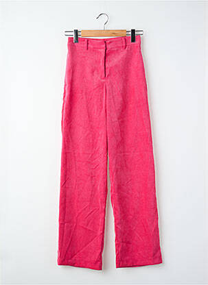 Pantalon droit rose VILA femme