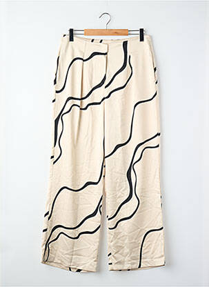 Pantalon large beige VERO MODA femme