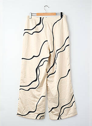 Pantalon large beige VERO MODA femme