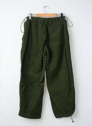 Pantalon large taille normale taille normale vert ONLY femme