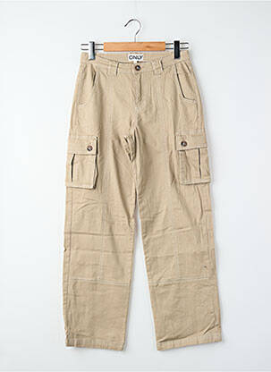 Pantalon cargo beige ONLY femme
