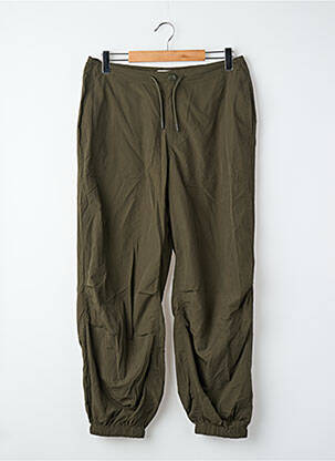 Pantalon droit vert ONLY femme