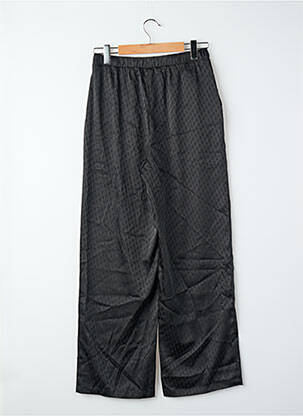 Pantalon large taille haute taille haute noir VERO MODA femme