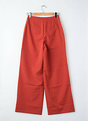 Pantalon droit taille haute taille haute rouge VERO MODA femme