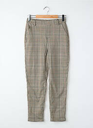 Pantalon droit taille normale taille normale marron VERO MODA femme