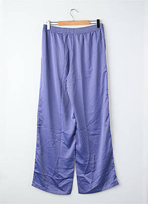 Pantalon large taille haute taille haute violet JJXX femme