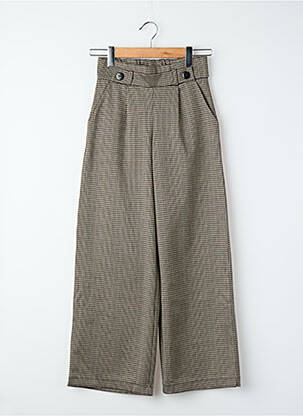 Pantalon droit gris JACQUELINE DE YONG femme