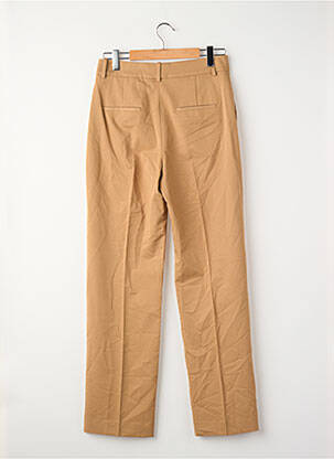 Pantalon droit marron MANGO femme