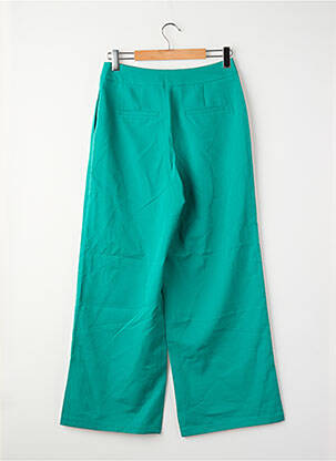 Pantalon droit taille haute taille haute vert VERO MODA femme