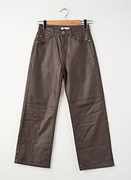 Pantalon droit marron SORBET femme