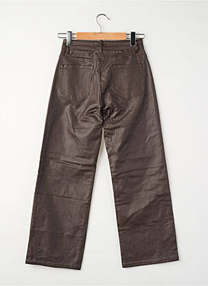 Pantalon droit marron SORBET femme