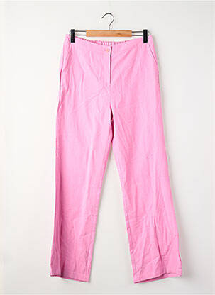 Pantalon droit rose HAILYS femme