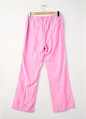Pantalon droit rose HAILYS femme
