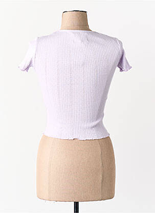 T-shirt violet CEMI femme