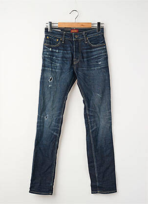 Jeans coupe slim bleu JACK & JONES homme