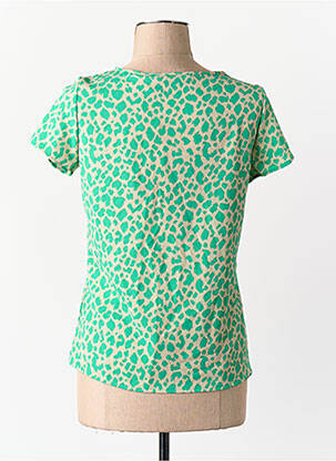 T-shirt col rond vert VERO MODA femme