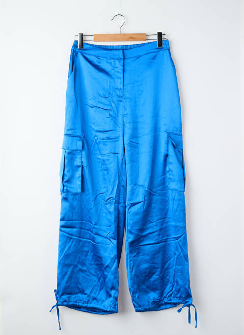 Pantalon cargo bleu NOOR BY NORA GHARIB femme