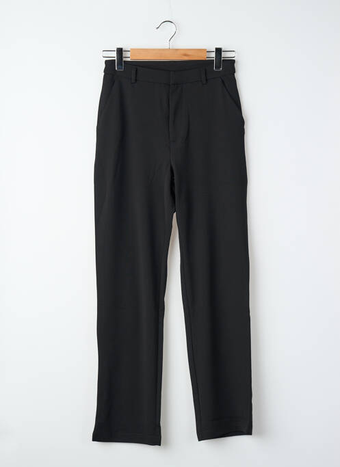 Pantalon droit coupe droite noir JACQUELINE DE YONG femme