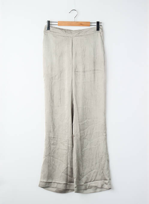 Pantalon large taille haute taille haute argent VILA femme