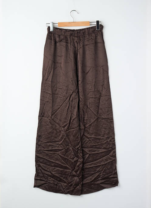 Pantalon large marron ASTRID BLACK LABEL femme