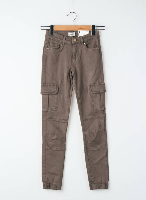Pantalon cargo marron ONLY femme