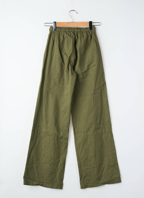 Pantalon large vert SUBDUED femme