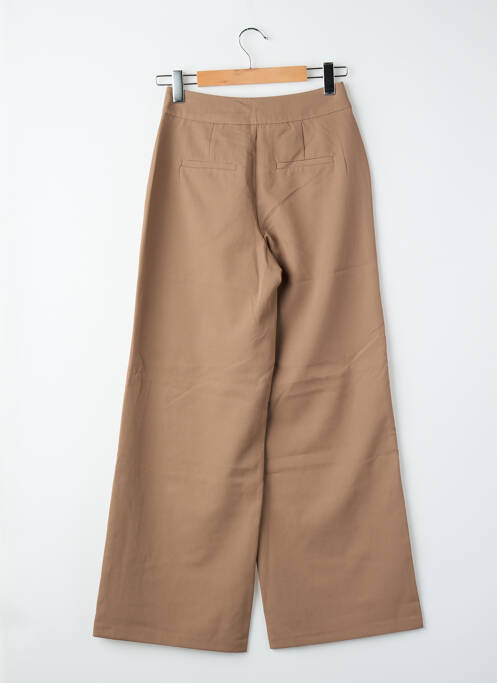 Pantalon droit marron VERO MODA femme