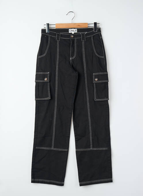 Pantalon cargo noir ONLY femme